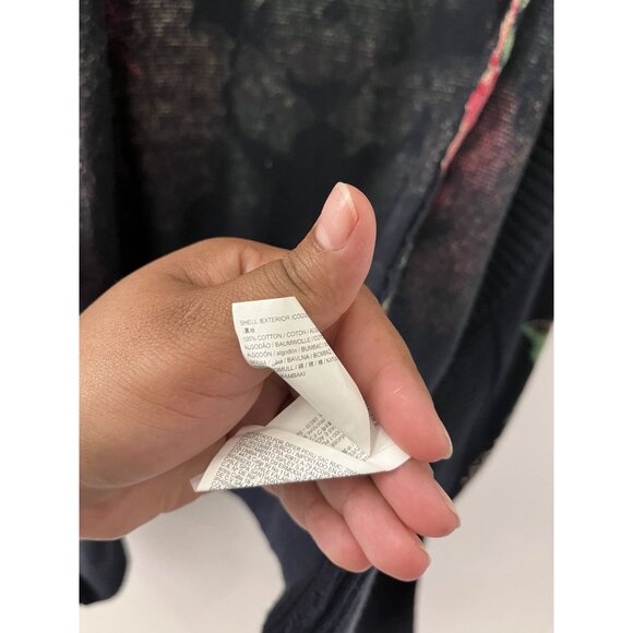 Women Desigual Open Front Cardigan Blue Colorful Size XS bohemian - Picture 7 of 8